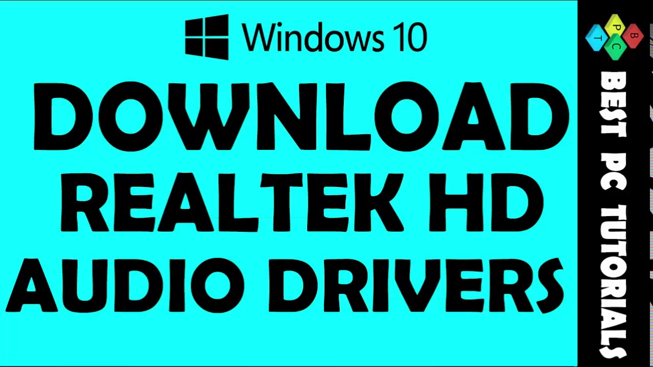 download audio driver hd realtek windows 10